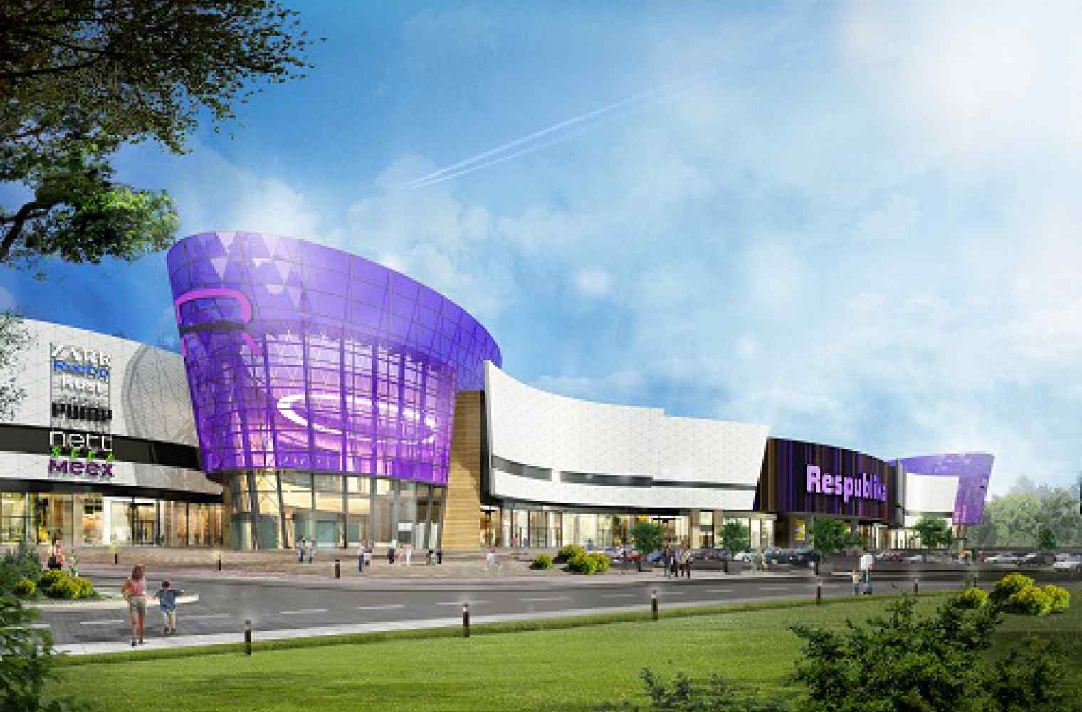 The most ambitious shopping and entertainment complex in Ukraine!