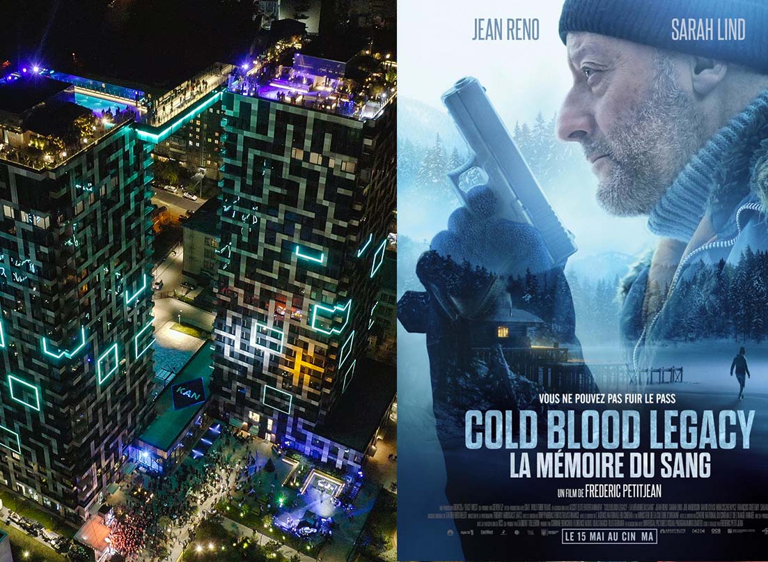 ЖК Tetris HALL сыграл роль небоскреба из Нью-Йорка в фильме "Холодная кровь" с Жаном Рено