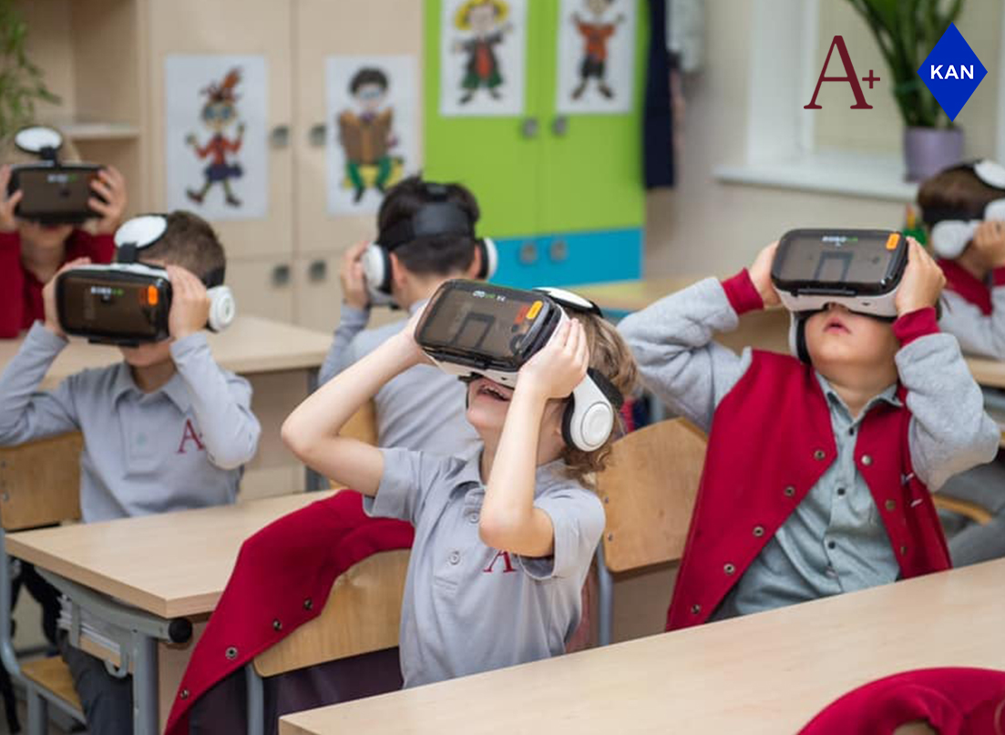 КАN применяет VR-технологии в обучении в начальной школе А + 