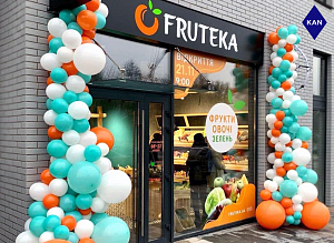 Открытие магазина экопродуктов Fruteka в Файна Таун